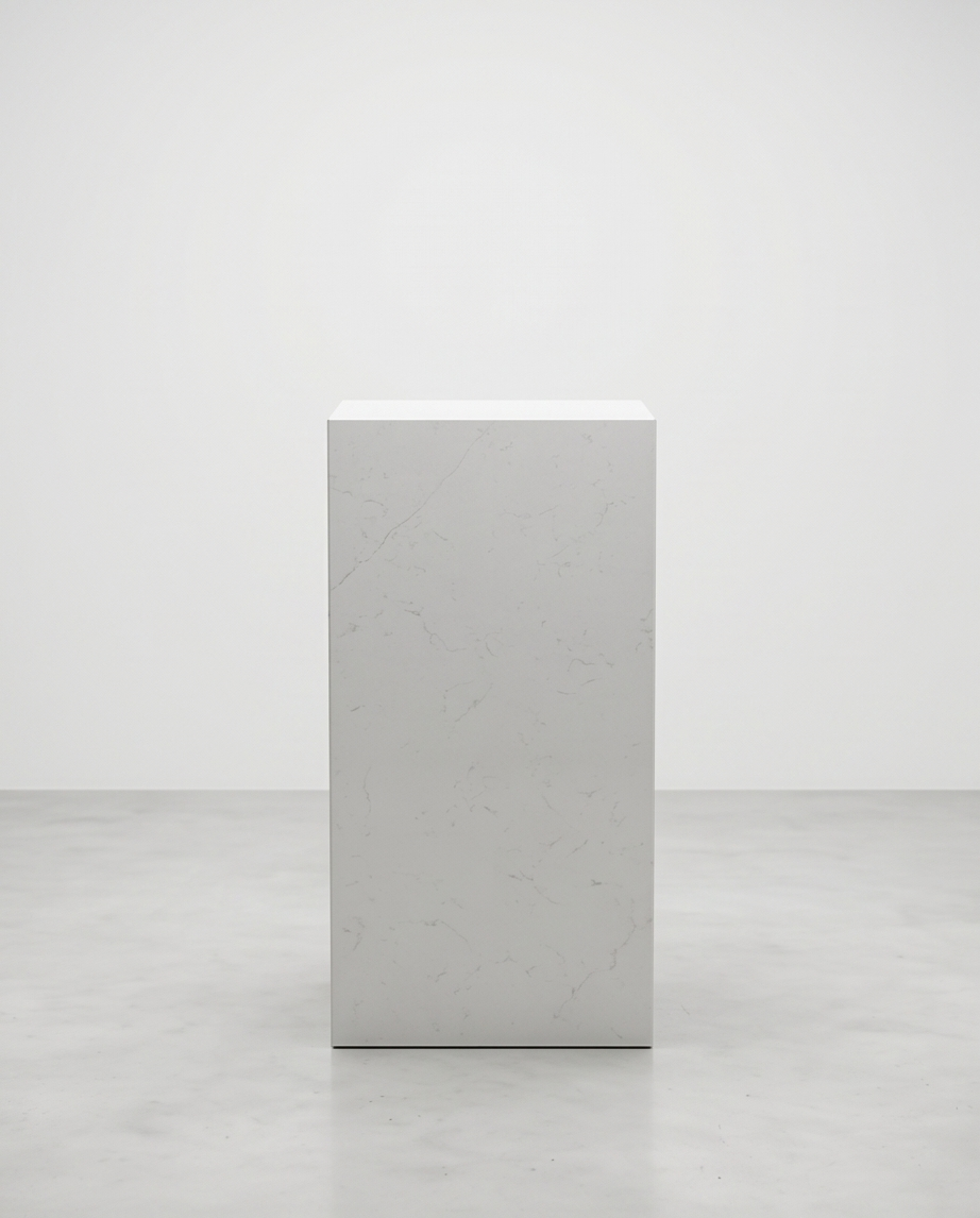 Natural Quartz Stone Pedestal