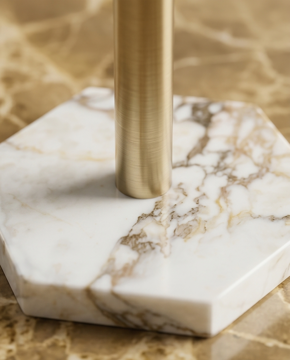 Marble Kitchen Towel Holder — Handcrafted Natural Stone