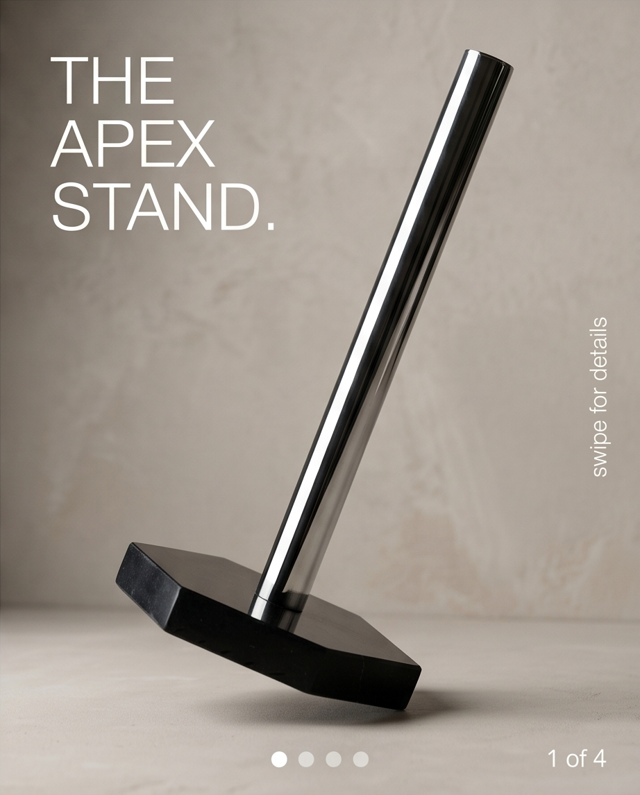 Quartz Stone Kitchen Towel Holder — Handcrafted